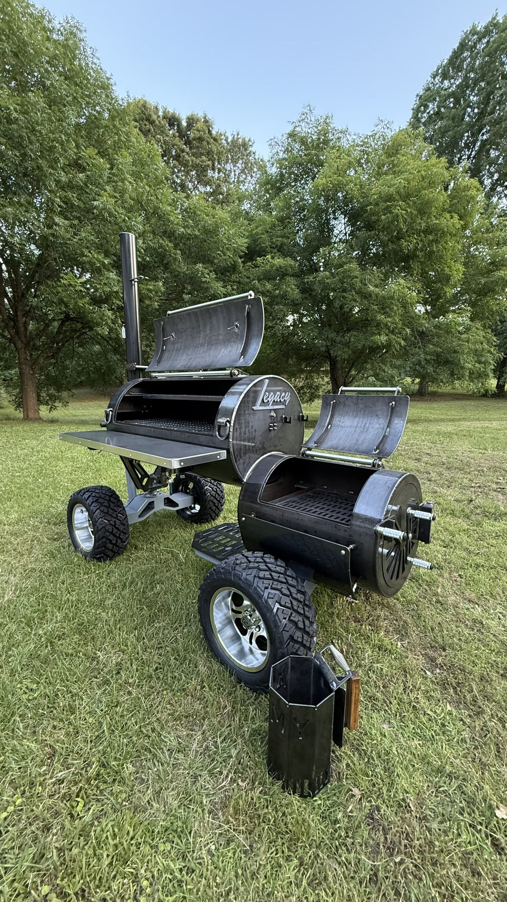 94-Gallon Offset Smoker (Off-Road Edition)