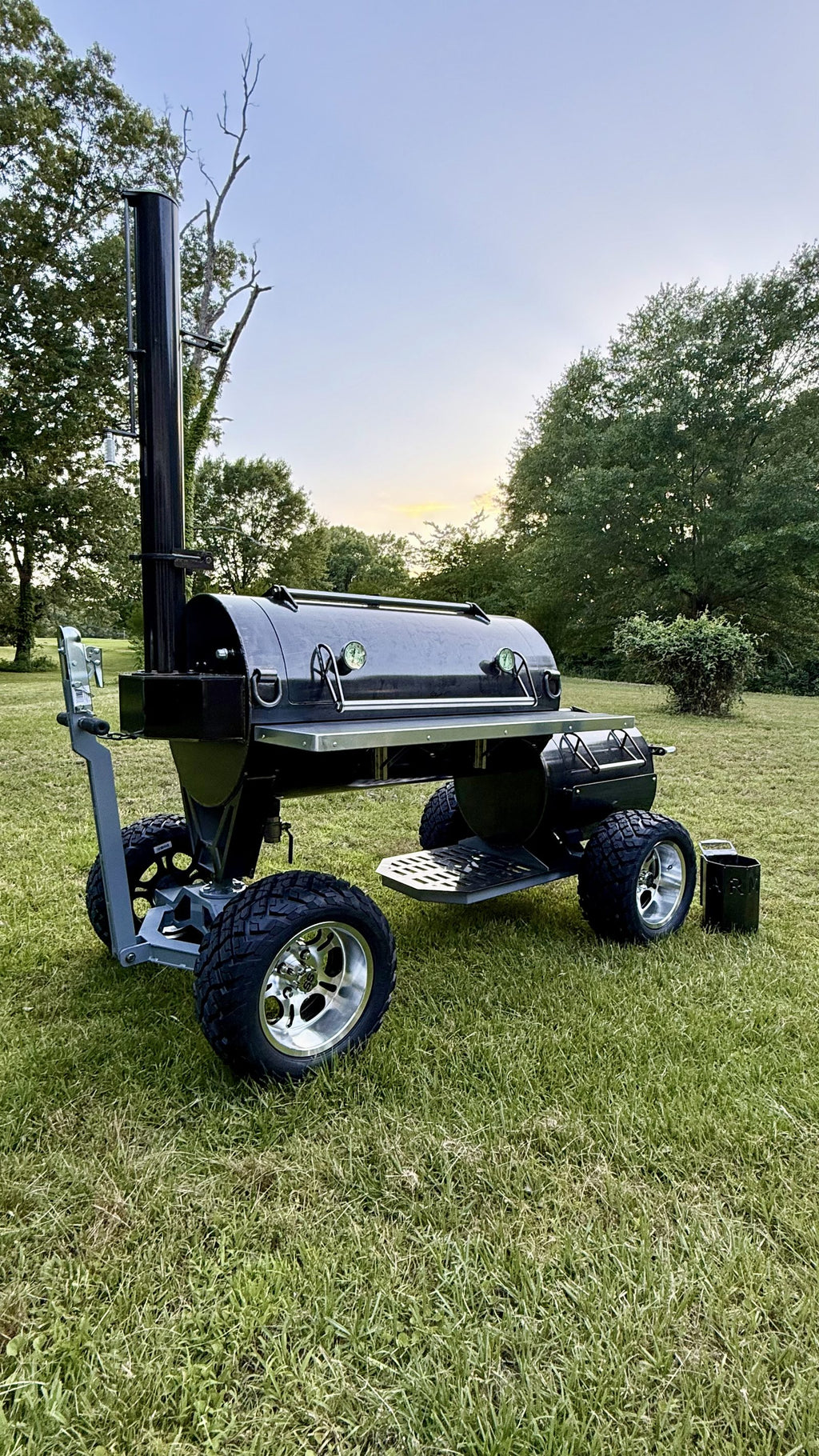 94-Gallon Offset Smoker (Off-Road Edition)