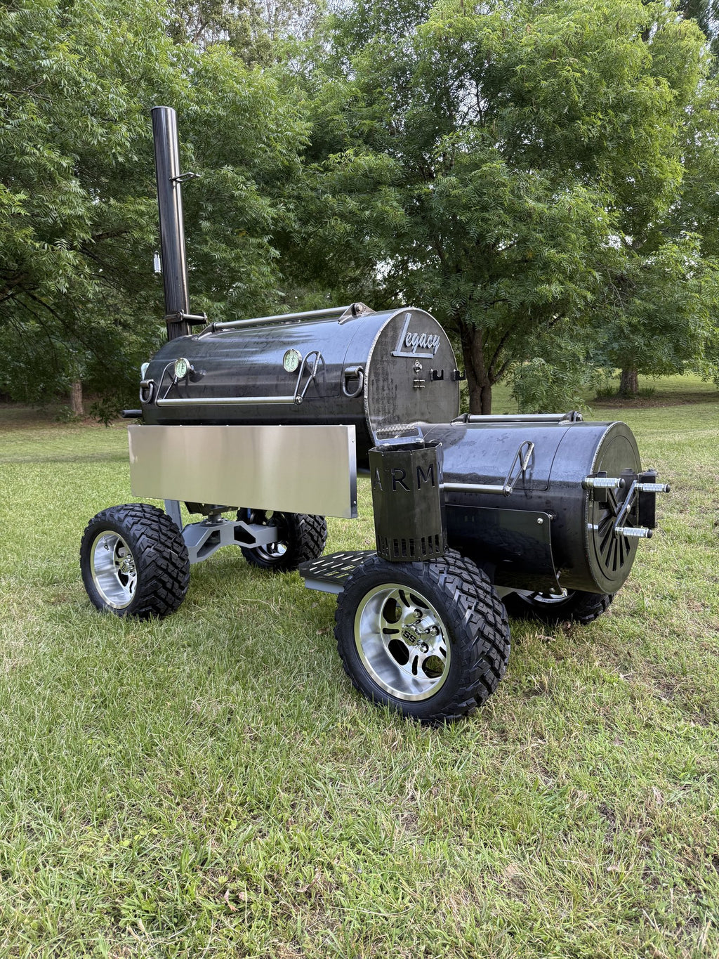 94-Gallon Offset Smoker (Off-Road Edition)